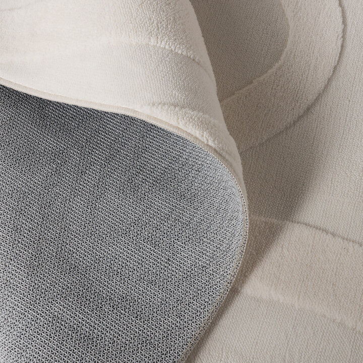 Scandinavisch vloerkleed - Charm Shapes Wit