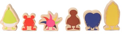 Babblarna Figursett Tre 6 Stk