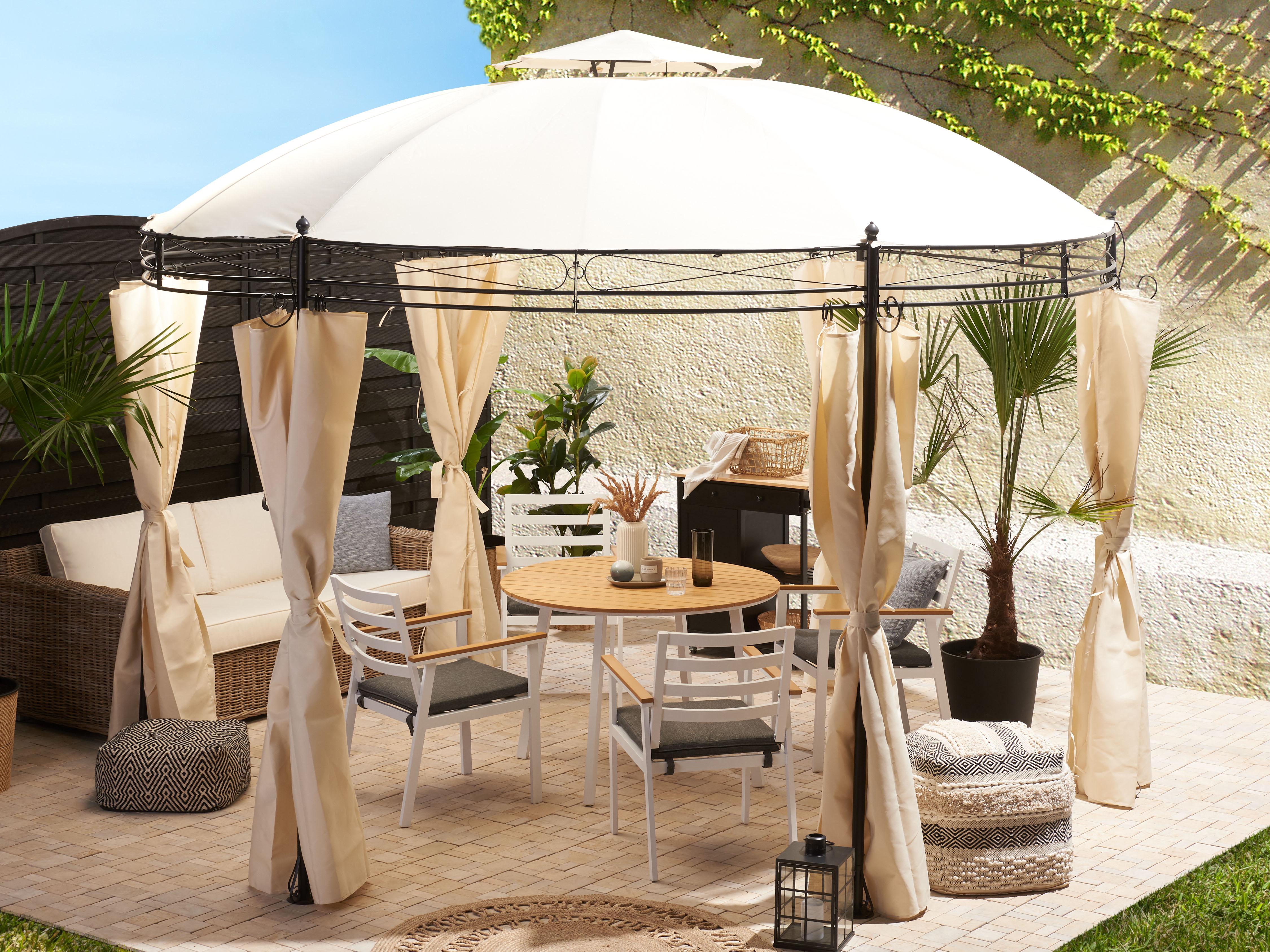 Paviljoen SAFARA Metaal 368 cm 368 cm Beige