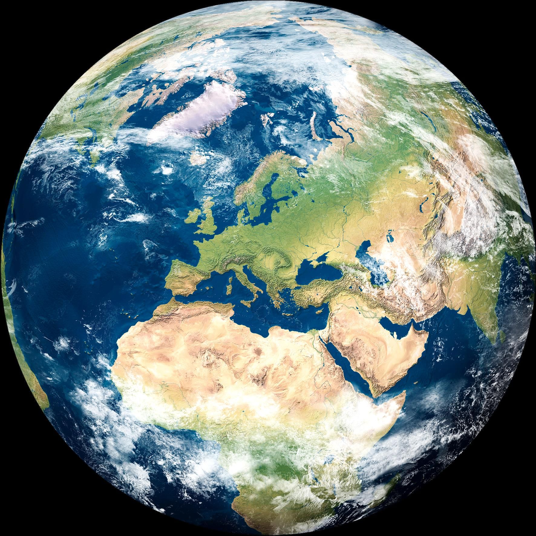 Aludibondbild THEEARTH