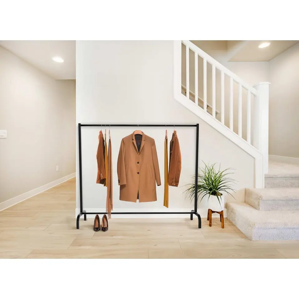 CLP Kledingrek Lara 120x150x38 cm - zwart