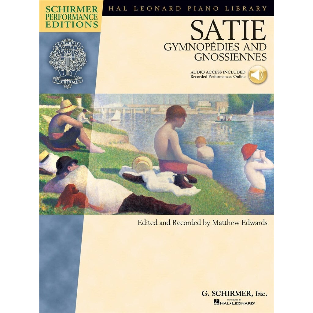 Hal Leonard Satie - Gymnopedies and Gnossiennes 6 stukken voor piano met online audio