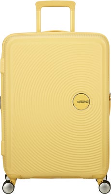 American Tourister Soundbox Spinner Trillekoffert 71,5L, Pastel Yellow