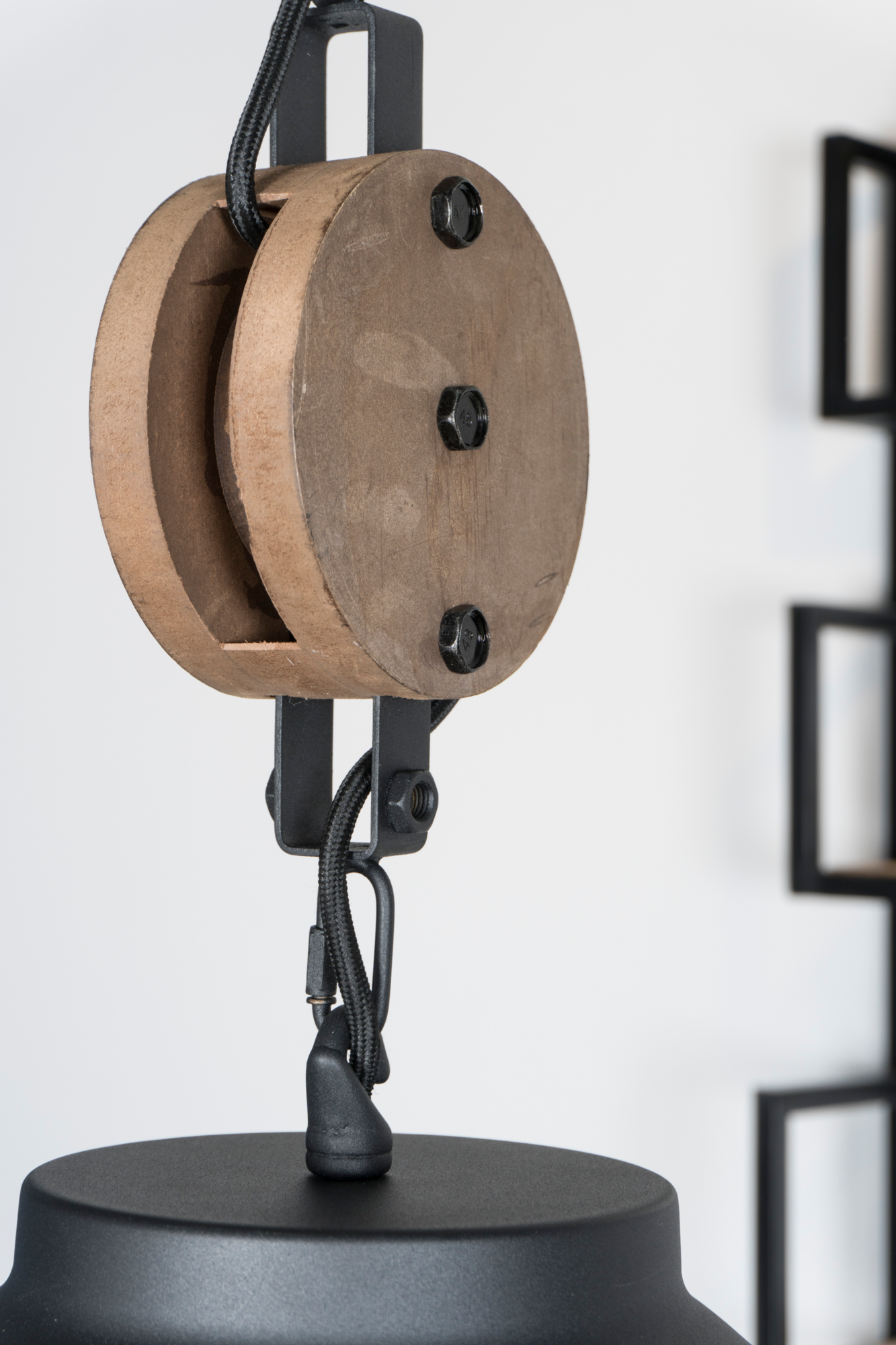 Hanglamp Burns Black