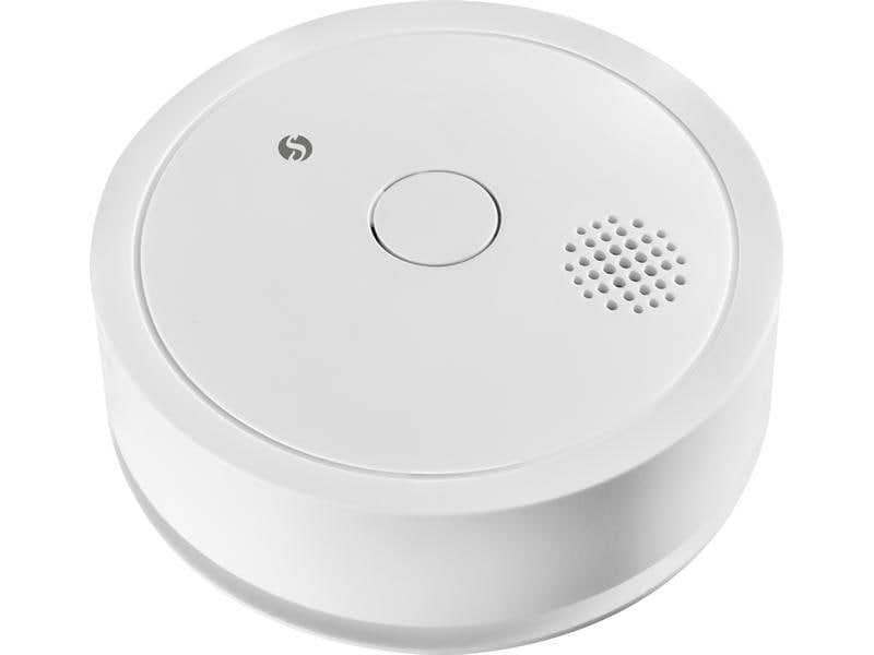 Shelly Plus Smoke WLAN Rauchmelder WiFi Rauchmelder mit Lichtalarm und Alarmton