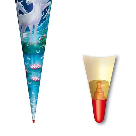 Roth Schultüte Mondscheineinhorn 70 cm, rund