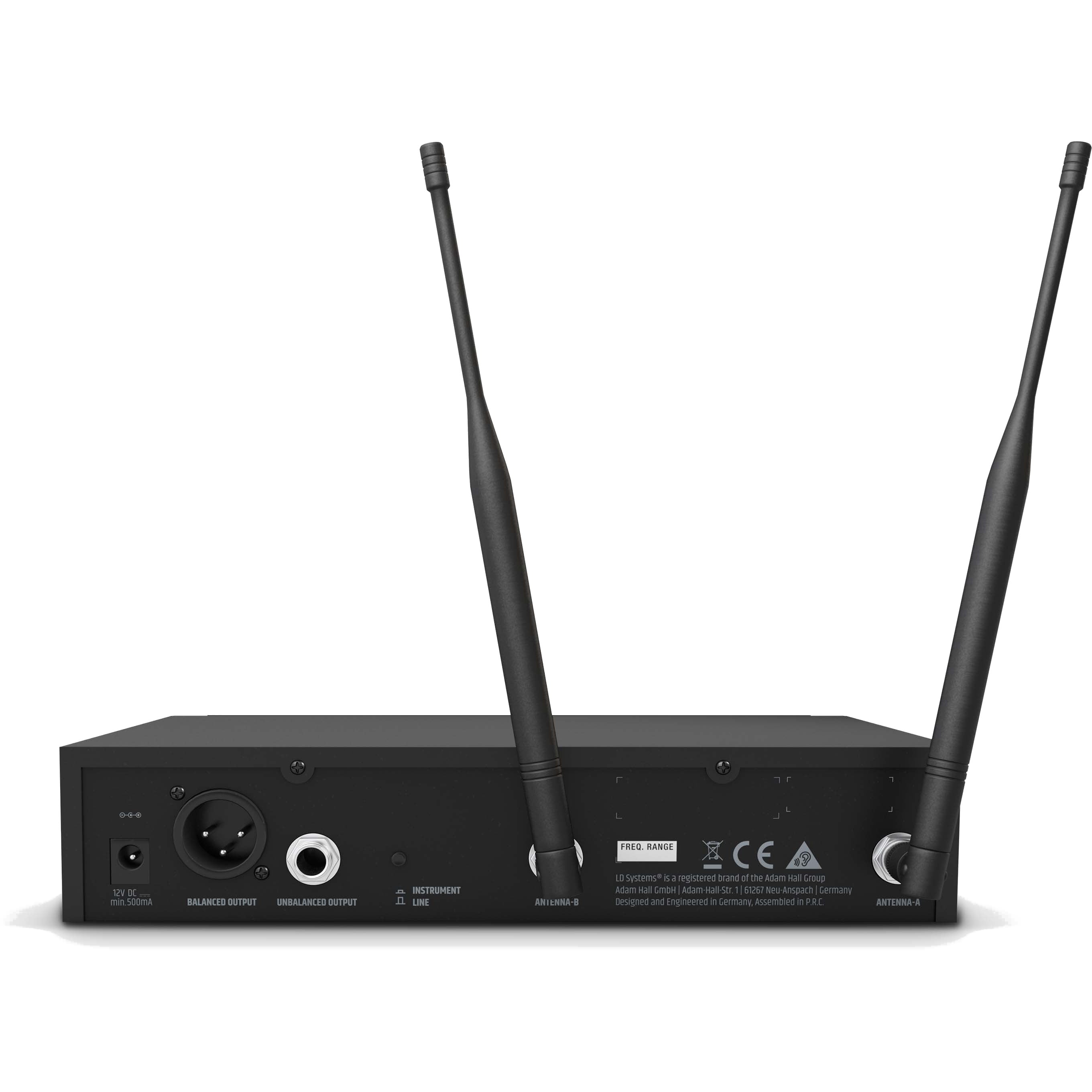 LD Systems U505 HHC draadloze handheld (584-608 MHz)
