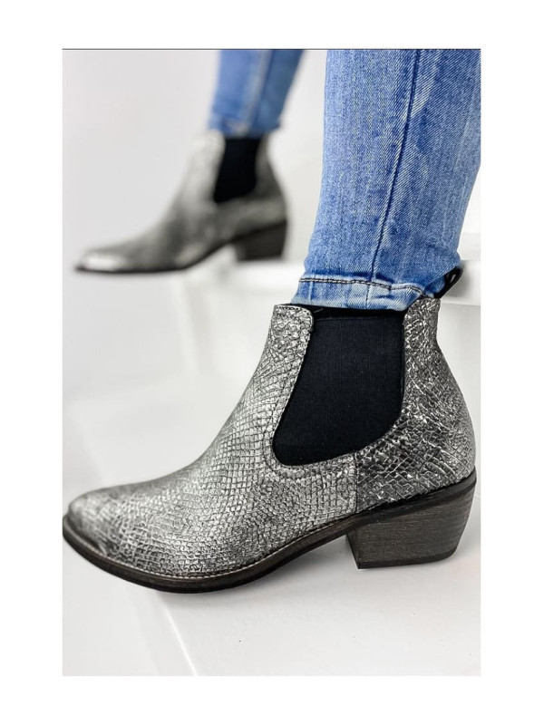 Bottines Santiag Vaya Grease - Minka