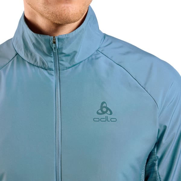 Veste running ODLO RUN EASY WARM HYBRID JACKET PROVINCIAL BLUE