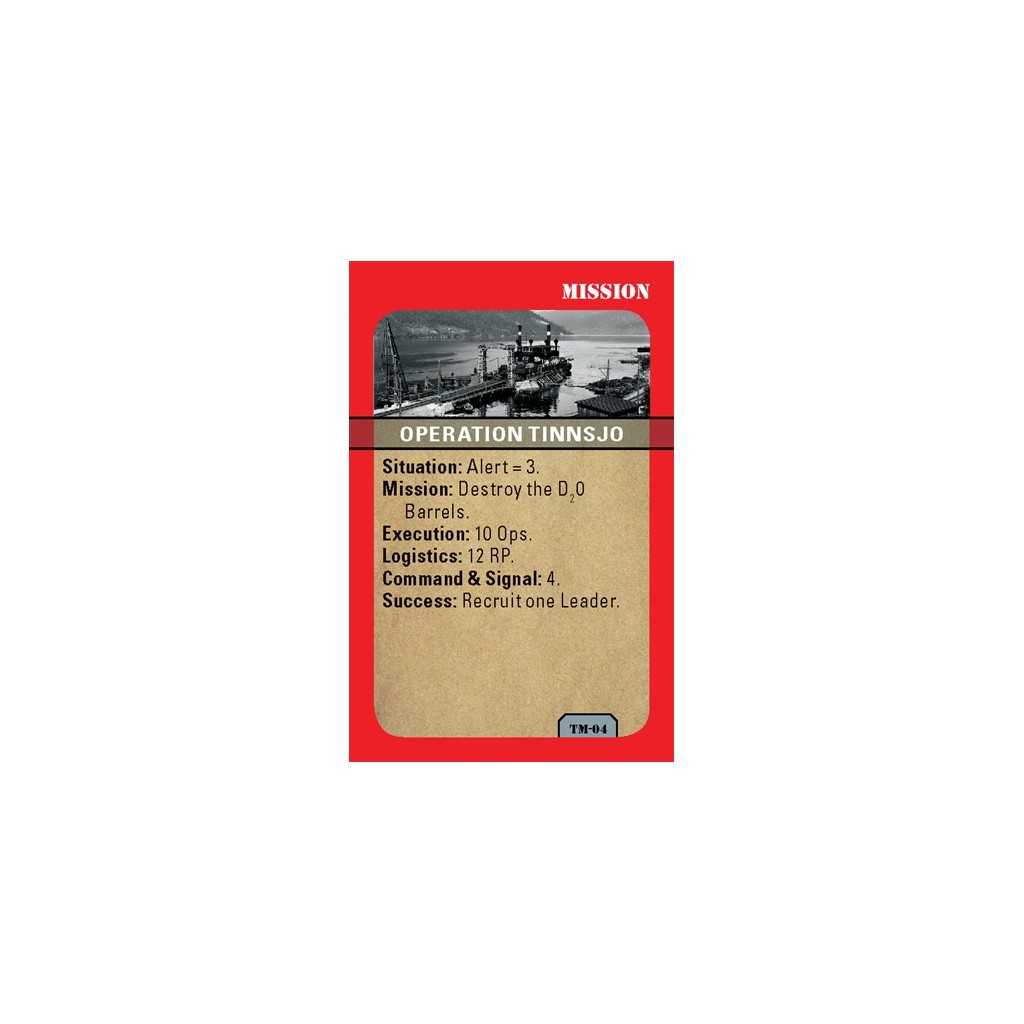 Mini Game Series - Heroes of Telemark: Commando Raids in Norway, 1942-43