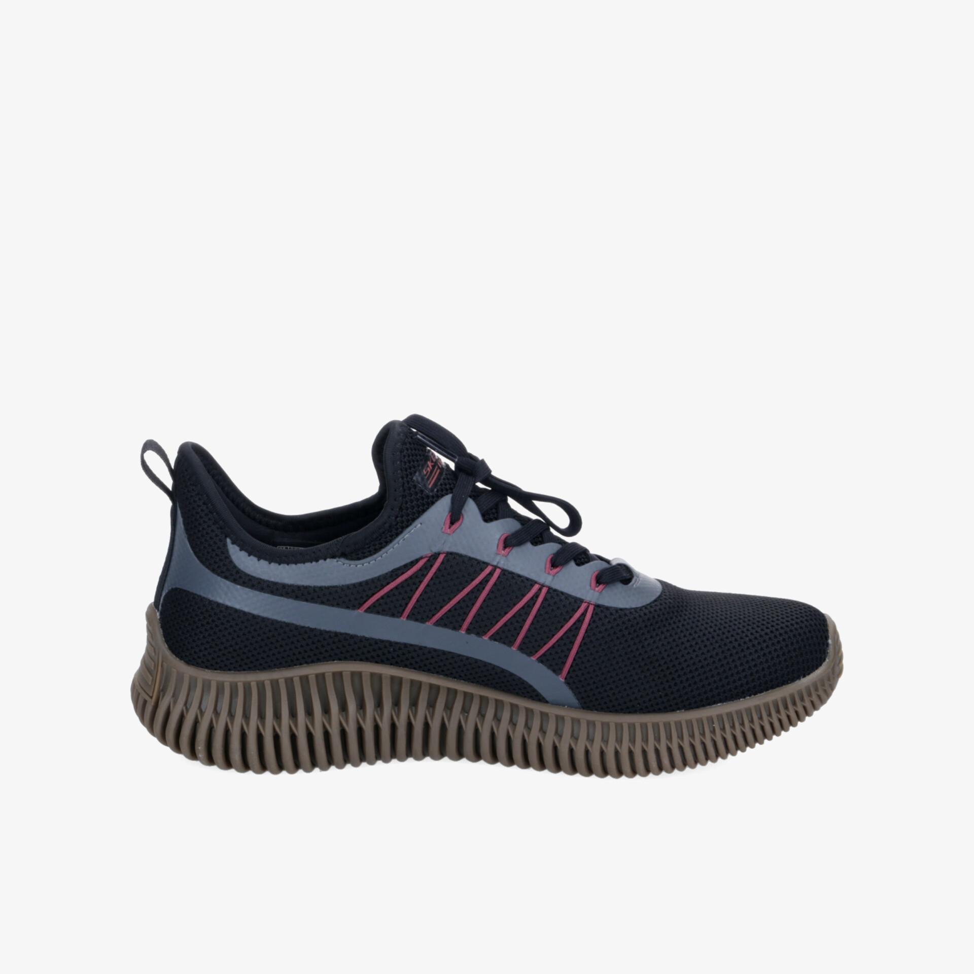 SKECHERS Bobs Geo Herren Sneaker Low schwarz