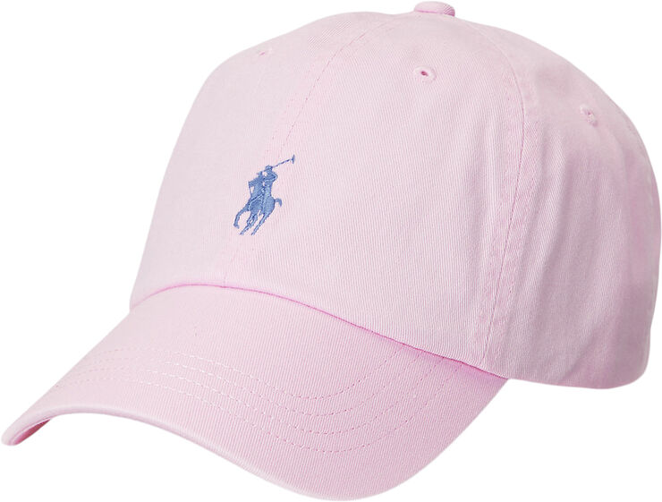 Polo Ralph Lauren 16/1 TWILL-CAP-HAT Carmel pink /jewel blue