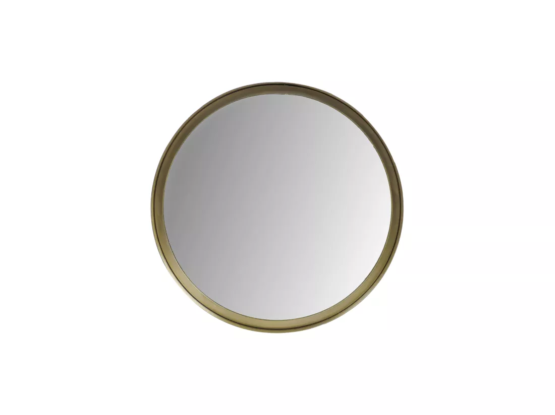 Miroir mural rond Large - Antique or 40*3*40