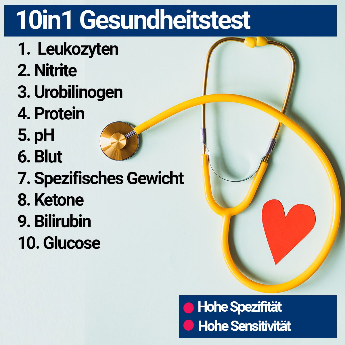 BMUT Gesundheitstest 10in1