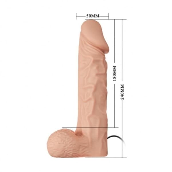Baile - Ultra Passionate Sele 24 Cm Natural