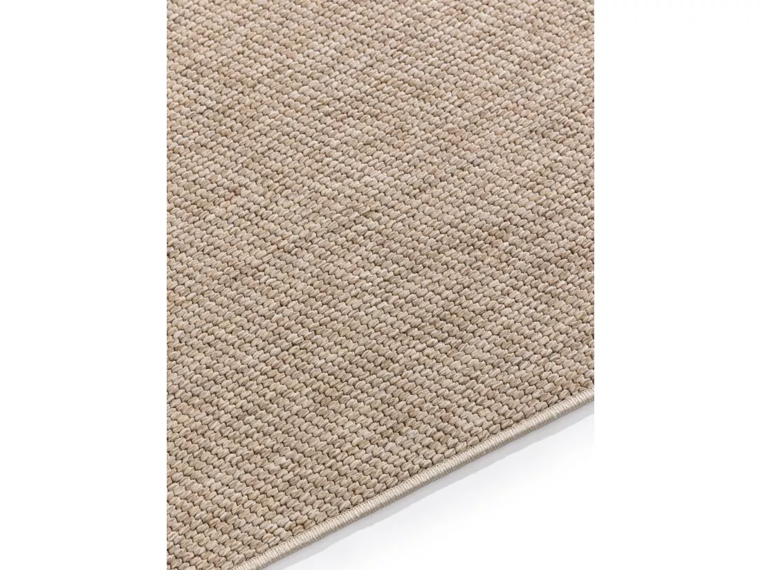 Tapis d'extérieur & intérieur Iowa Taupe 195x195 cm