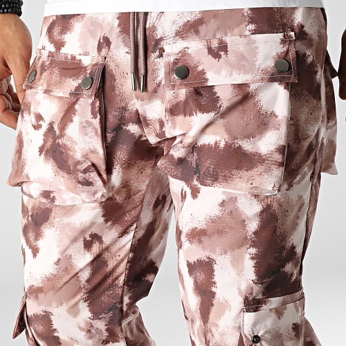 Pantalon Cargo LL724 Marron Beige
