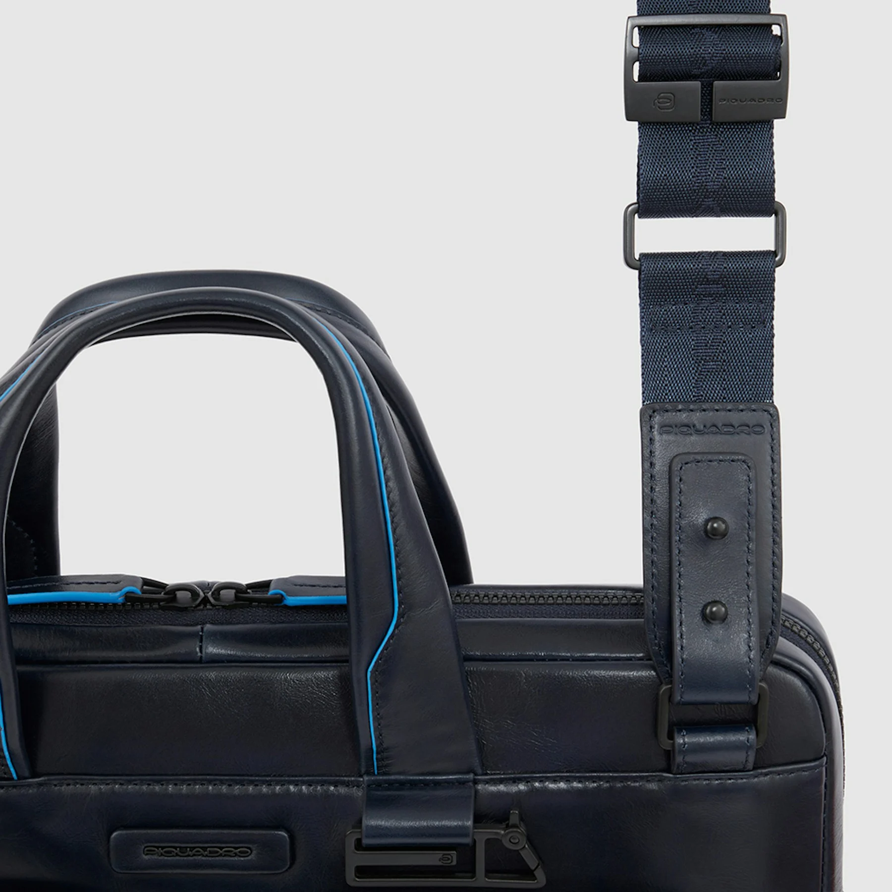 Mallette en cuir | Bleu