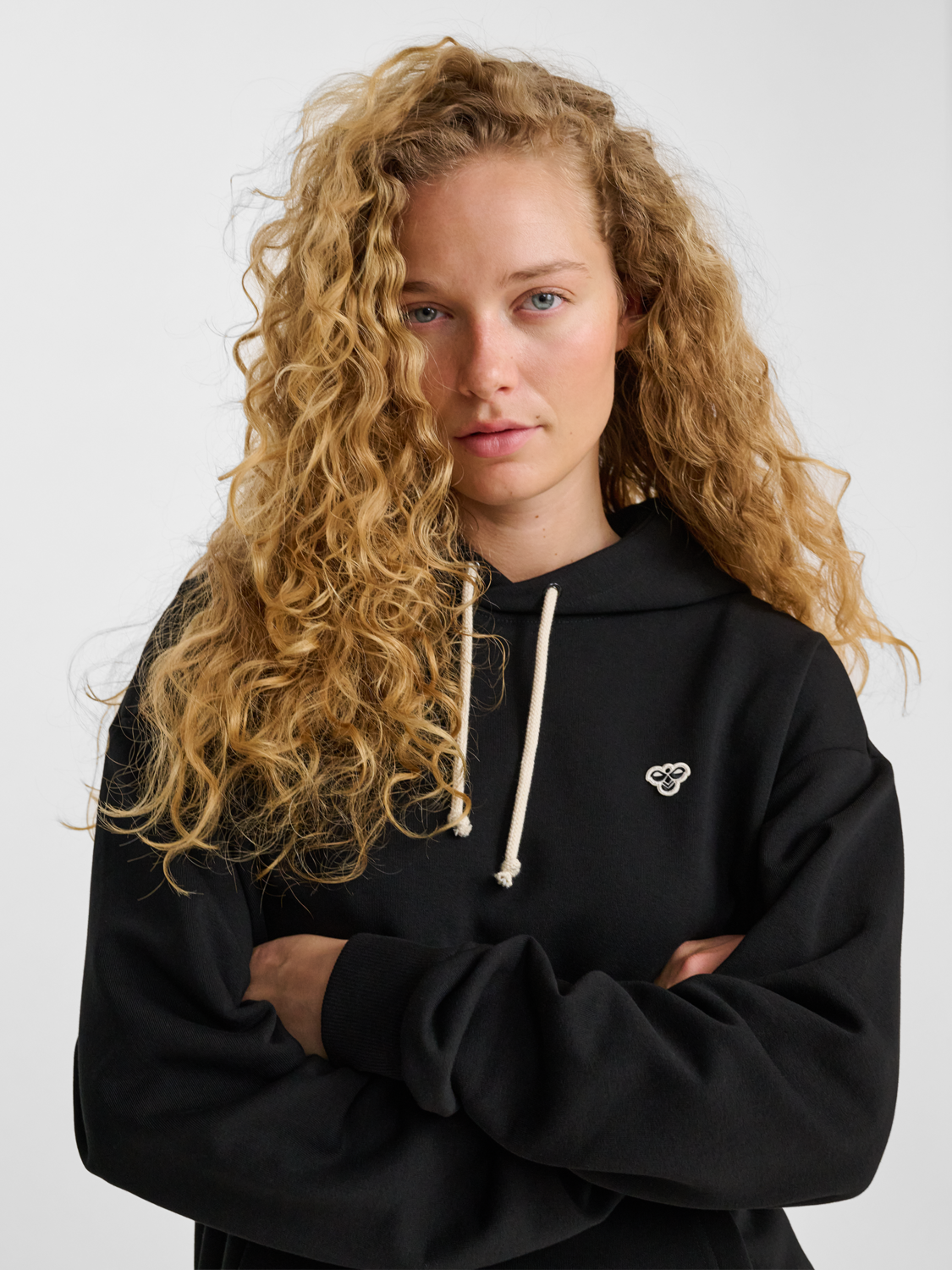 hmlLOOSE HOODIE BEE