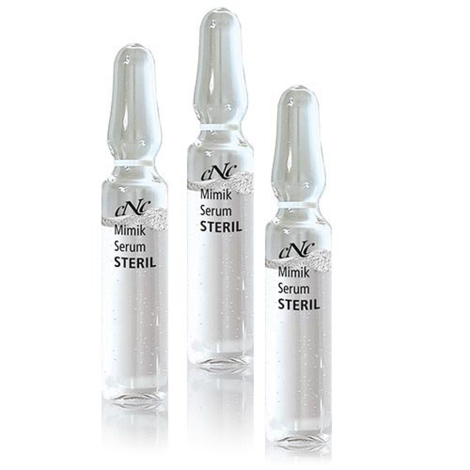 CNC cosmetic Wirkstoffampullen Mimik Serum Steril Ampulle