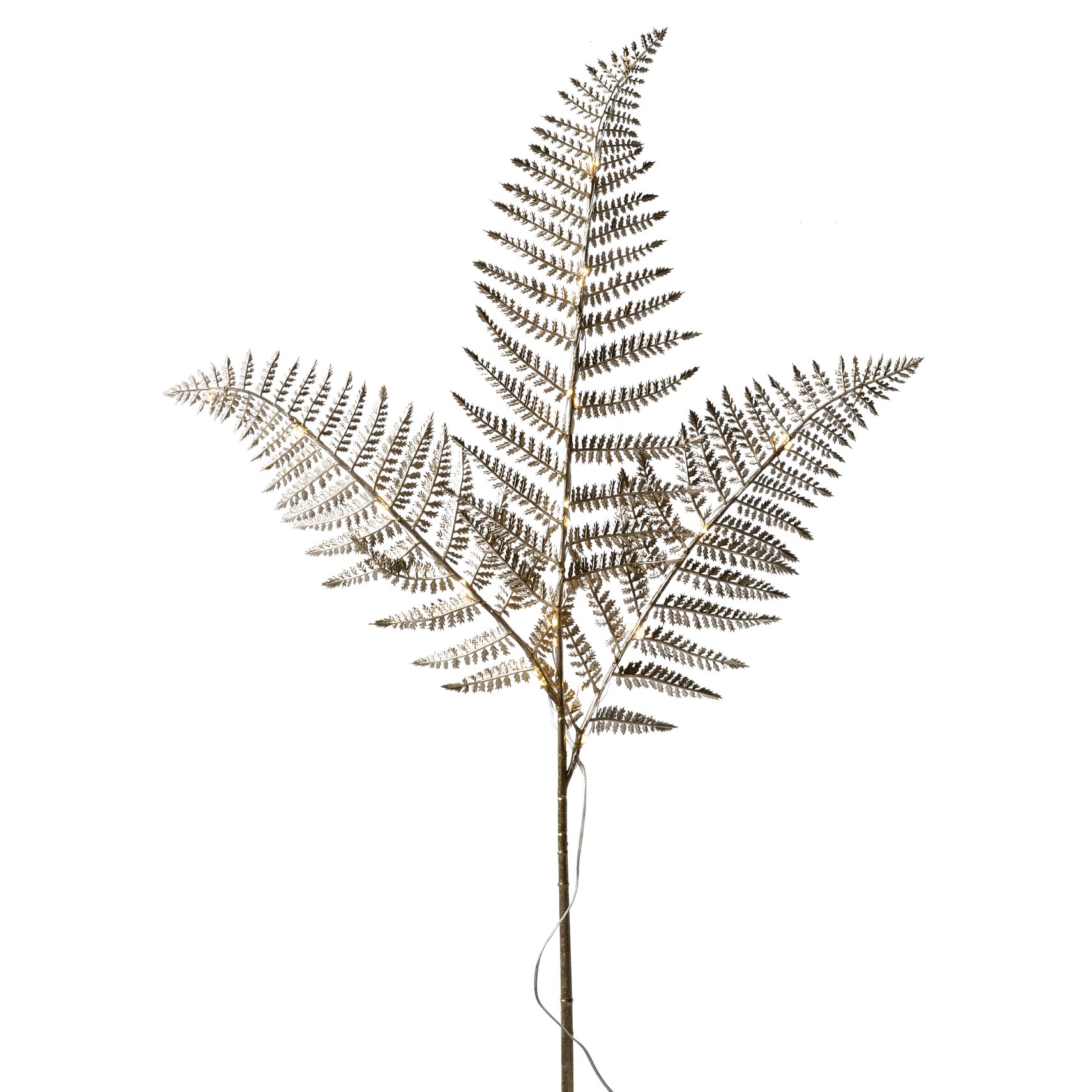 Bregne LED kunstig plante 102 x 44 cm