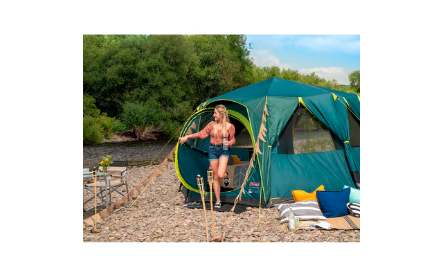 Coleman Octagon 8 BlackOut Kuppelzelt für 8 Personen