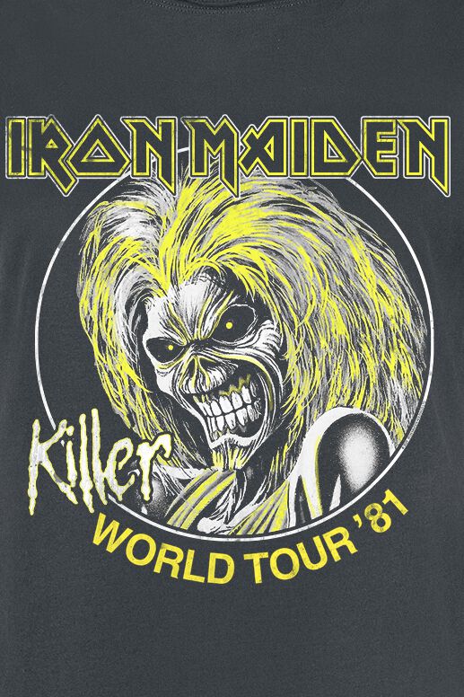 Amplified Collection - Killer World Tour 81' | Iron Maiden Robe courte