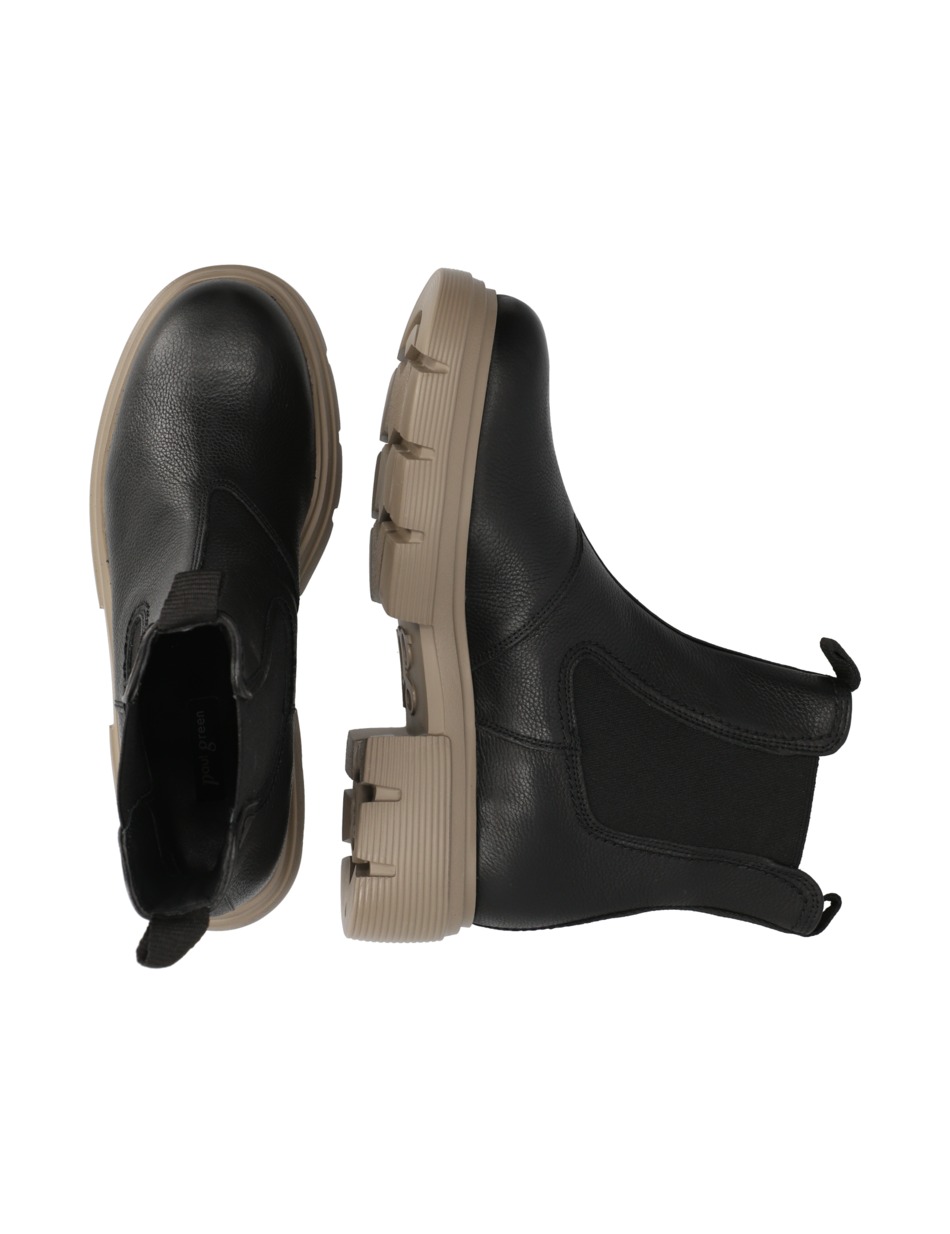 Glattleder Chelsea Boot