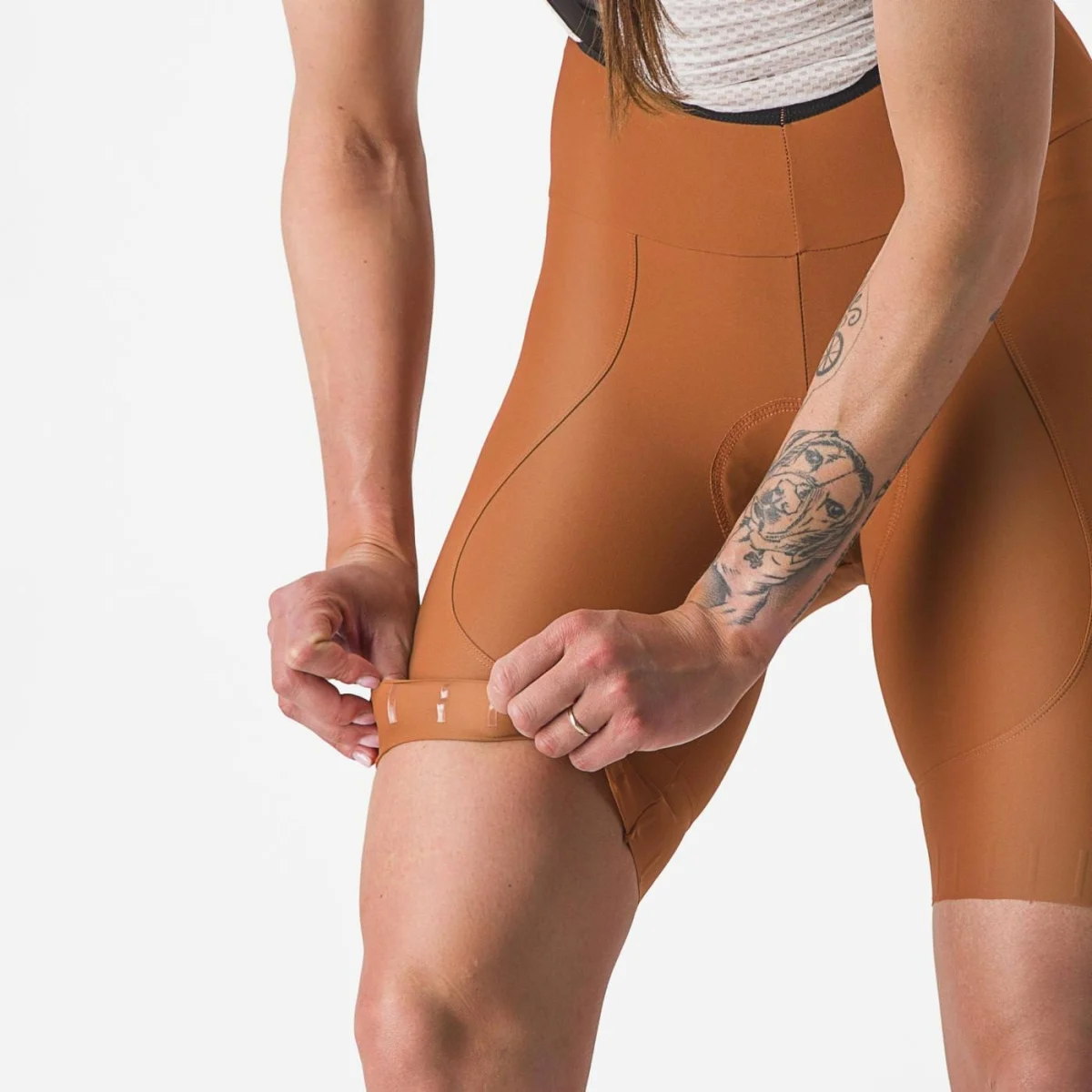 Castelli Espresso W DT Bibshorts til Kvinder i Mocha