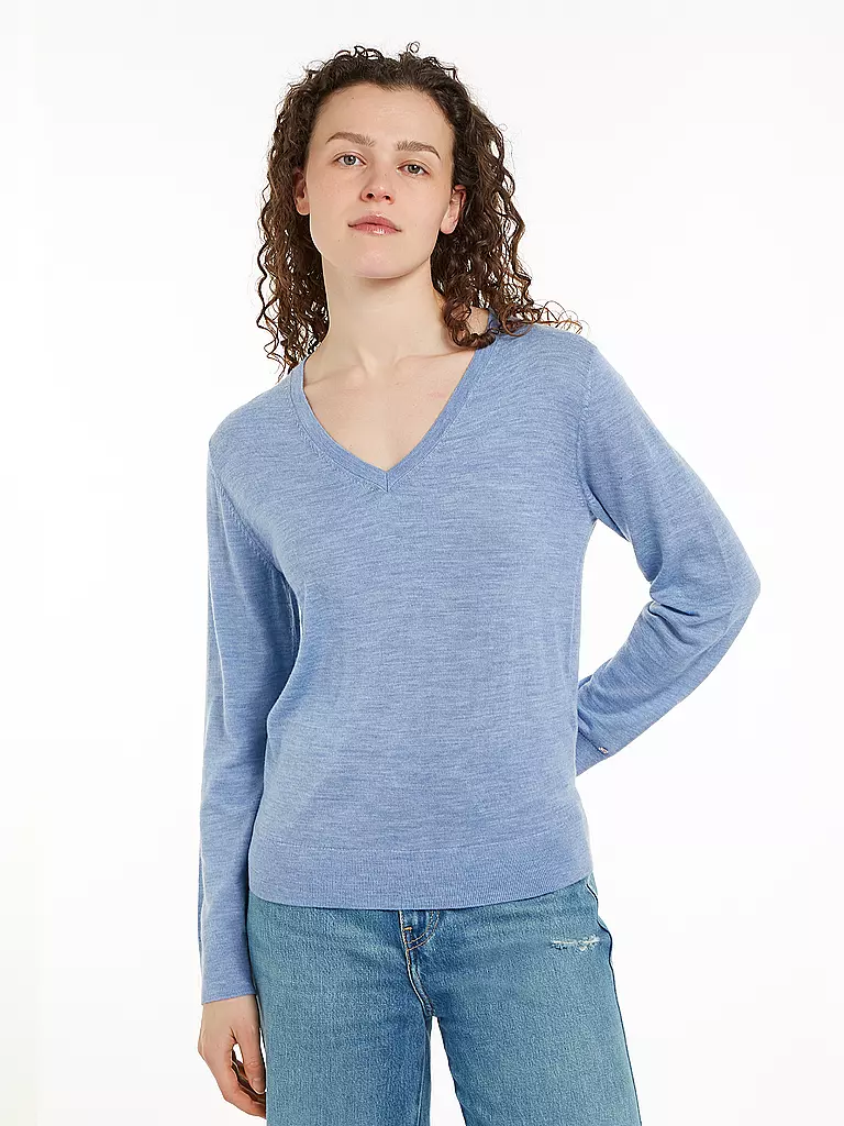 TOMMY HILFIGER Pullover  hellblau