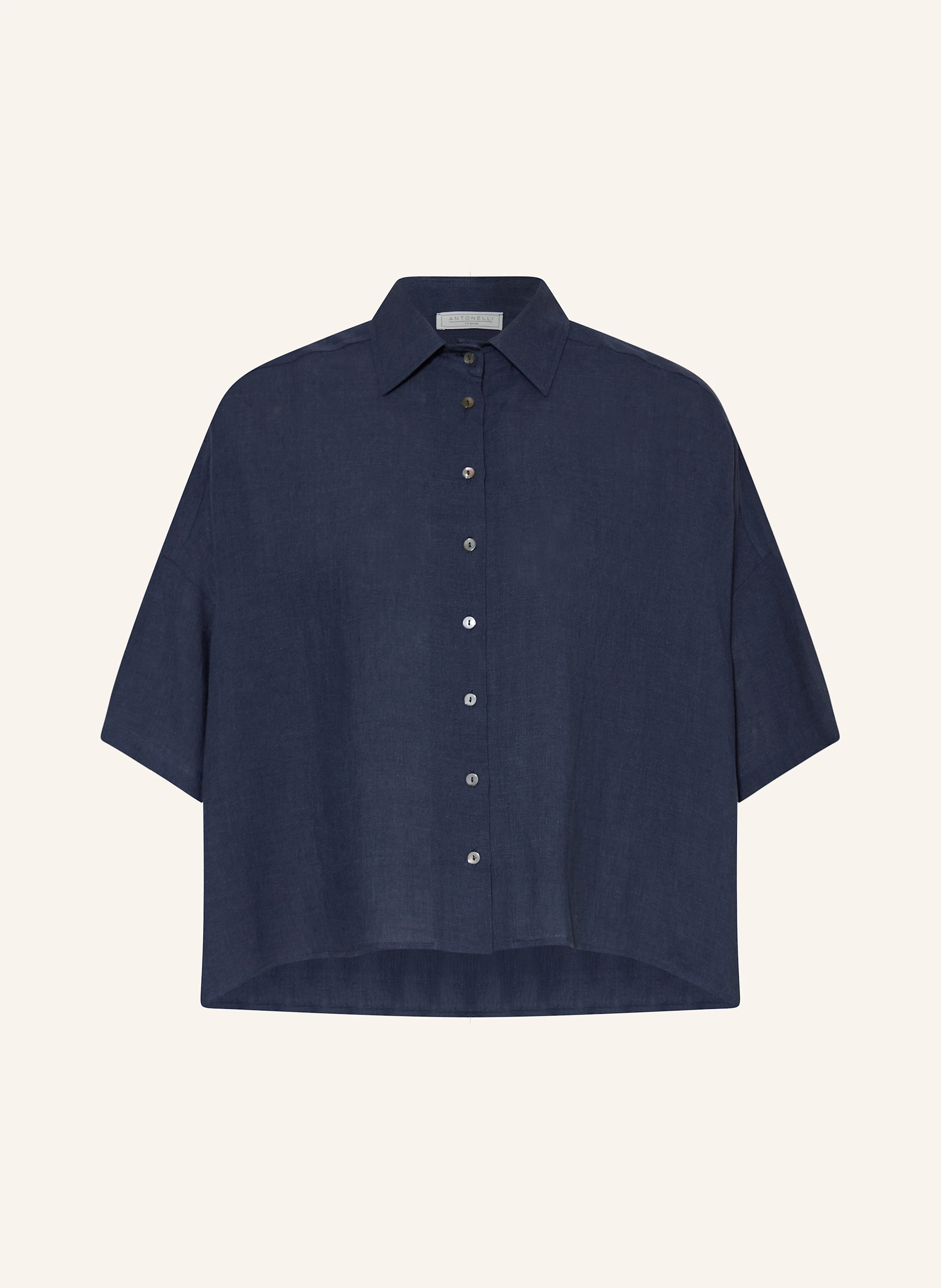 ANTONELLI firenze Leinenbluse BIELLA mit 3/4-Arm