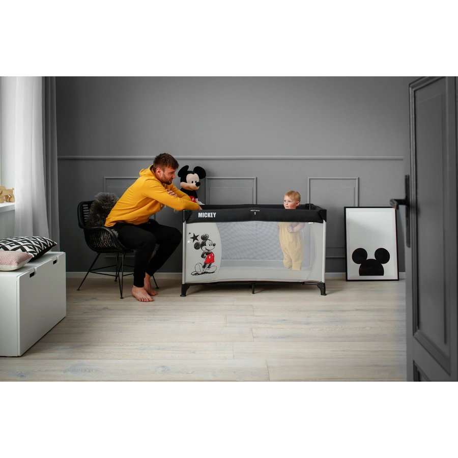 hauck Reisebett Dream'n Play Mickey Stars
