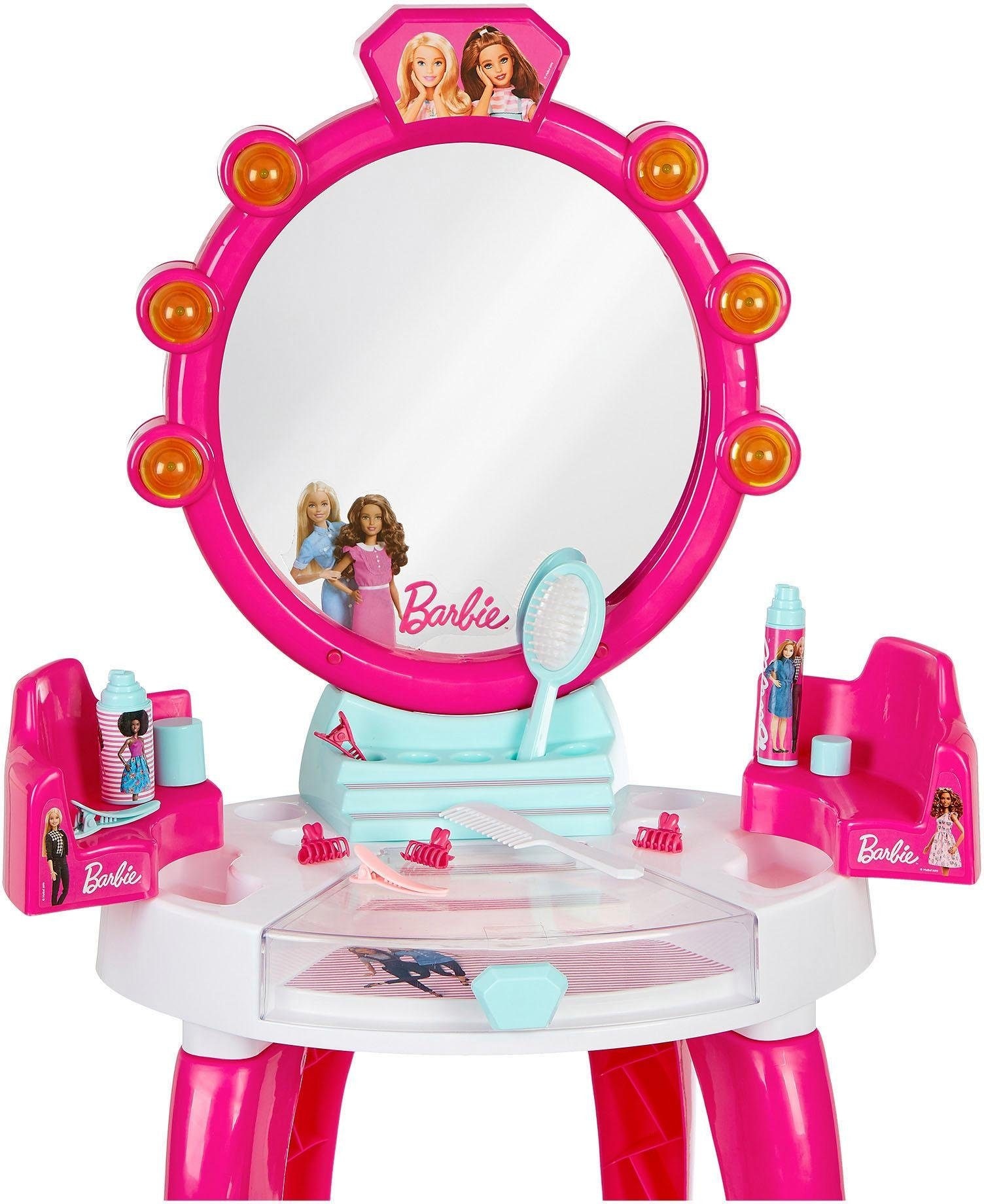 Klein Schminktisch »Barbie Schönheitsstudio  mit Zubehör« mit Licht- und Soundfunktion