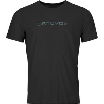 Ortovox 150 Cool Brand T-Shirt Black Raven Herren