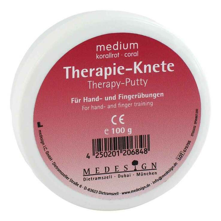 Therapieknete medium korallr, 100 g