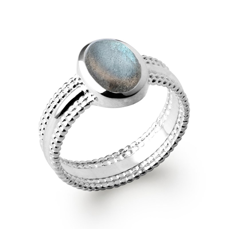 Bague Femme - Argent 925 - Labradorite