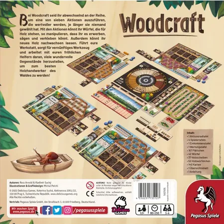 Pegasus Spiele Woodcraftt