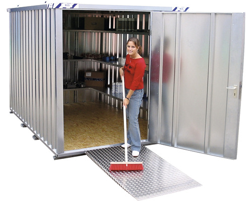 PRECIT oprijplaat voor snelmontagecontainers 1465 x 872 mm