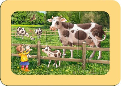 Ravensburger Puslespill Exploring The Farm 3x6 Brikker