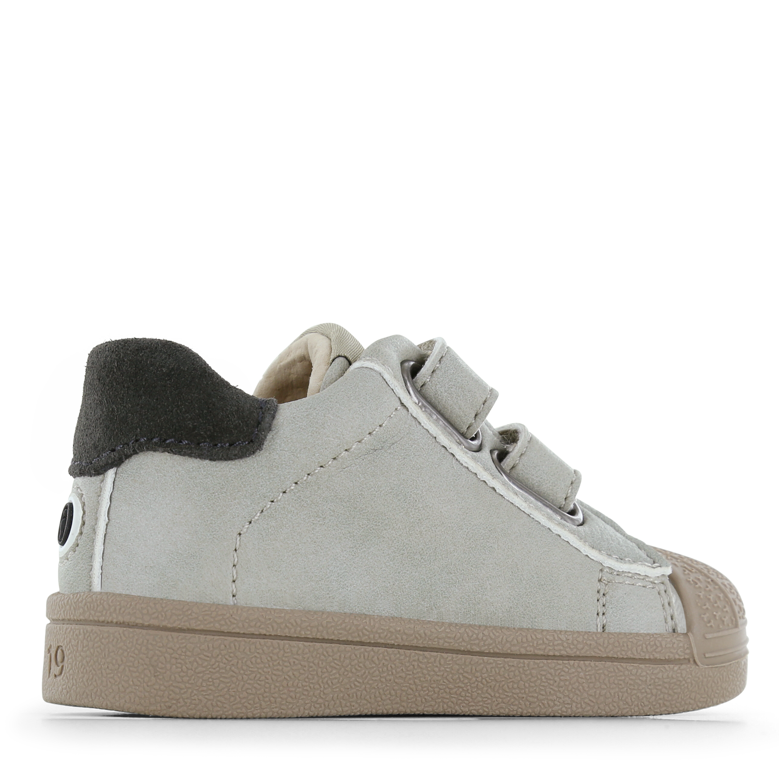 Shoesme grijs sneakertje met stootneus Leer | Sale