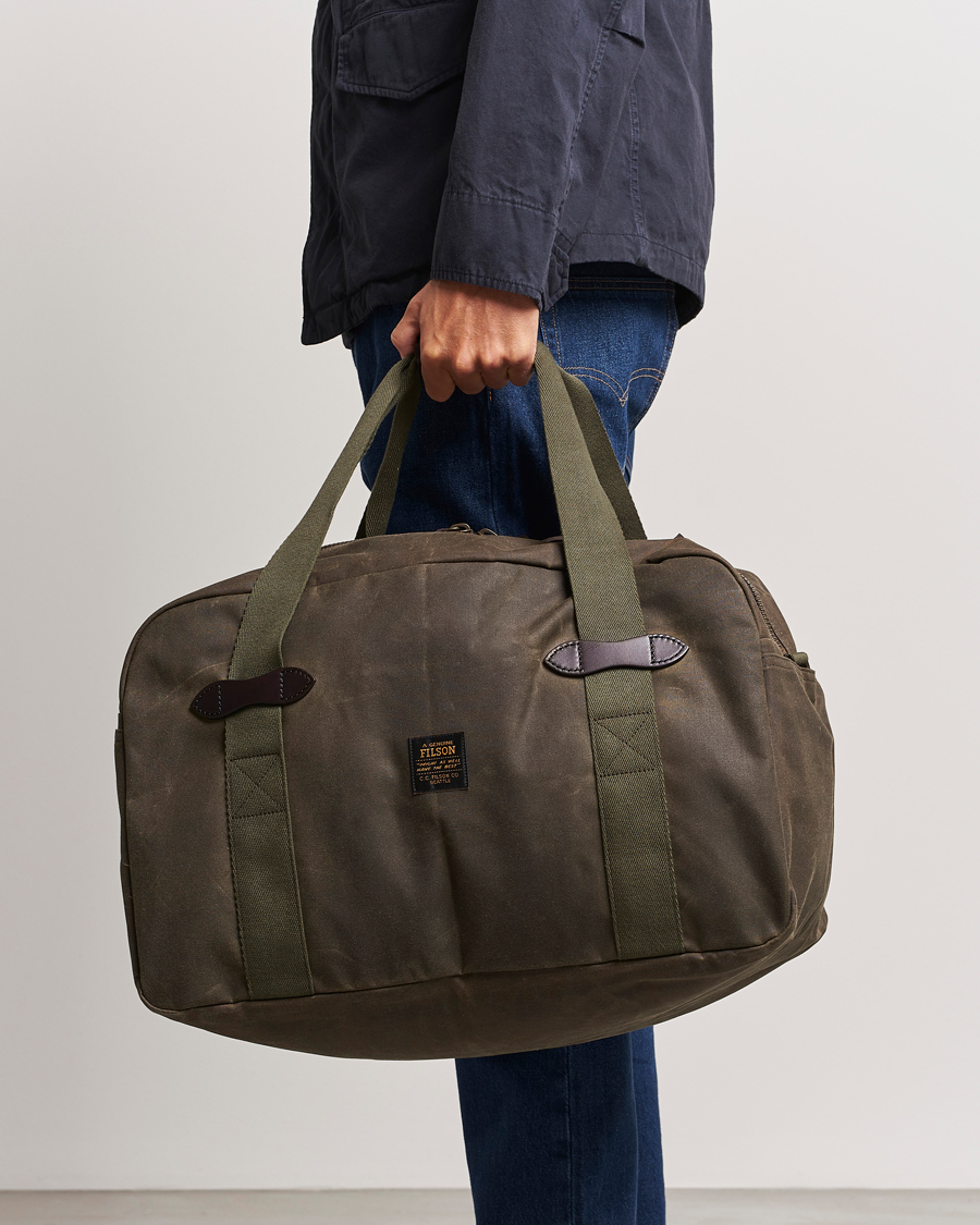 Filson Tin Cloth Medium Duffle Otter Green