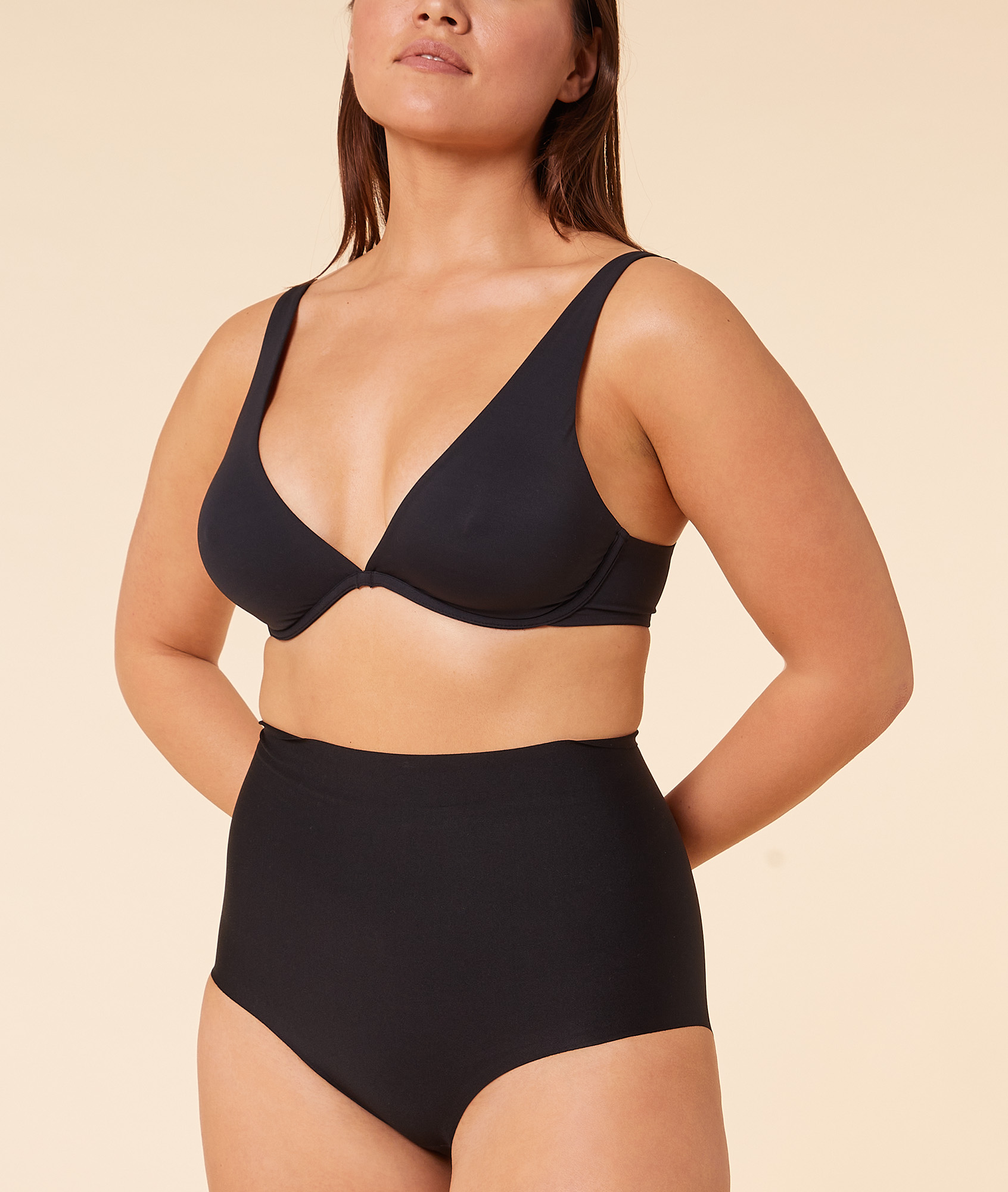 Culotte gainante taille haute - Maintien fort