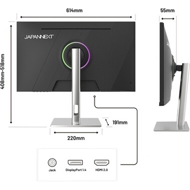 Ecran PC Japannext Gaming 27'' IPS WQHD 300Hz