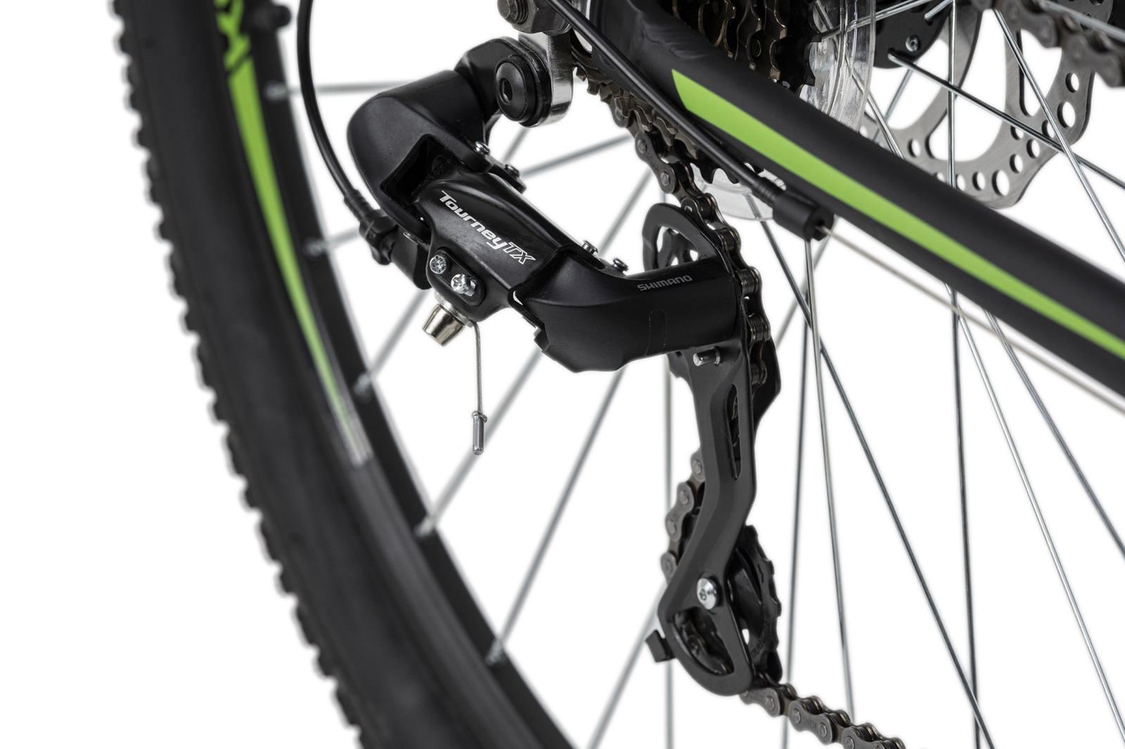 KS Cycling Mountainbike HARDTAIL 29'' XCEED - schwarz-grün - 42 cm Rahmenhöhe