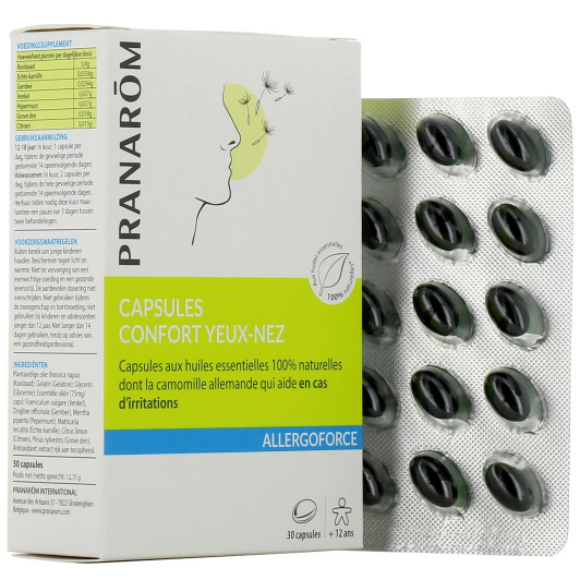 Pranarom Allergoforce Capsules Nez et Yeux