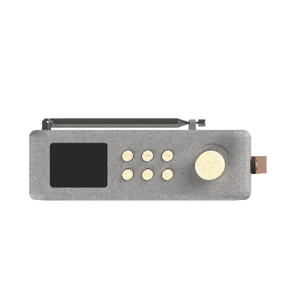 Kreafunk  aTUNE CARE, DAB+ radio, Wheat fiber