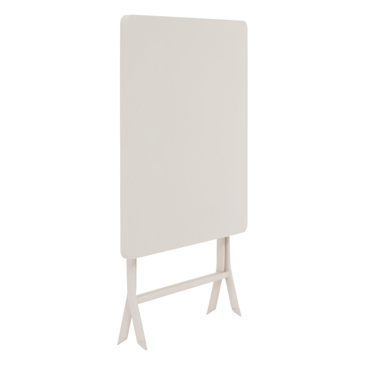 TABLE GREENSBORO CARREE ARGILE 2 PLACES