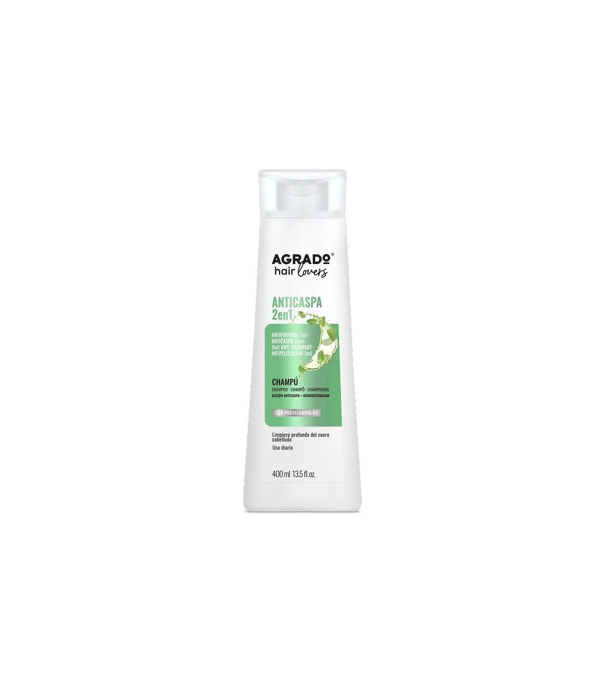 Agrado - Shampoo Anticaspa 2 em 1