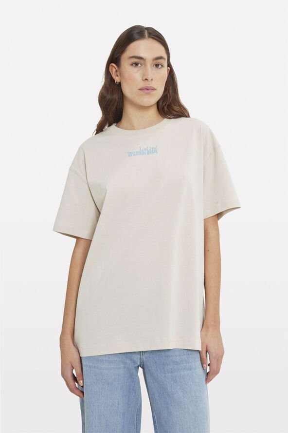 Envii ENKULLA SS TEE 5310 Oatmeal wonderland