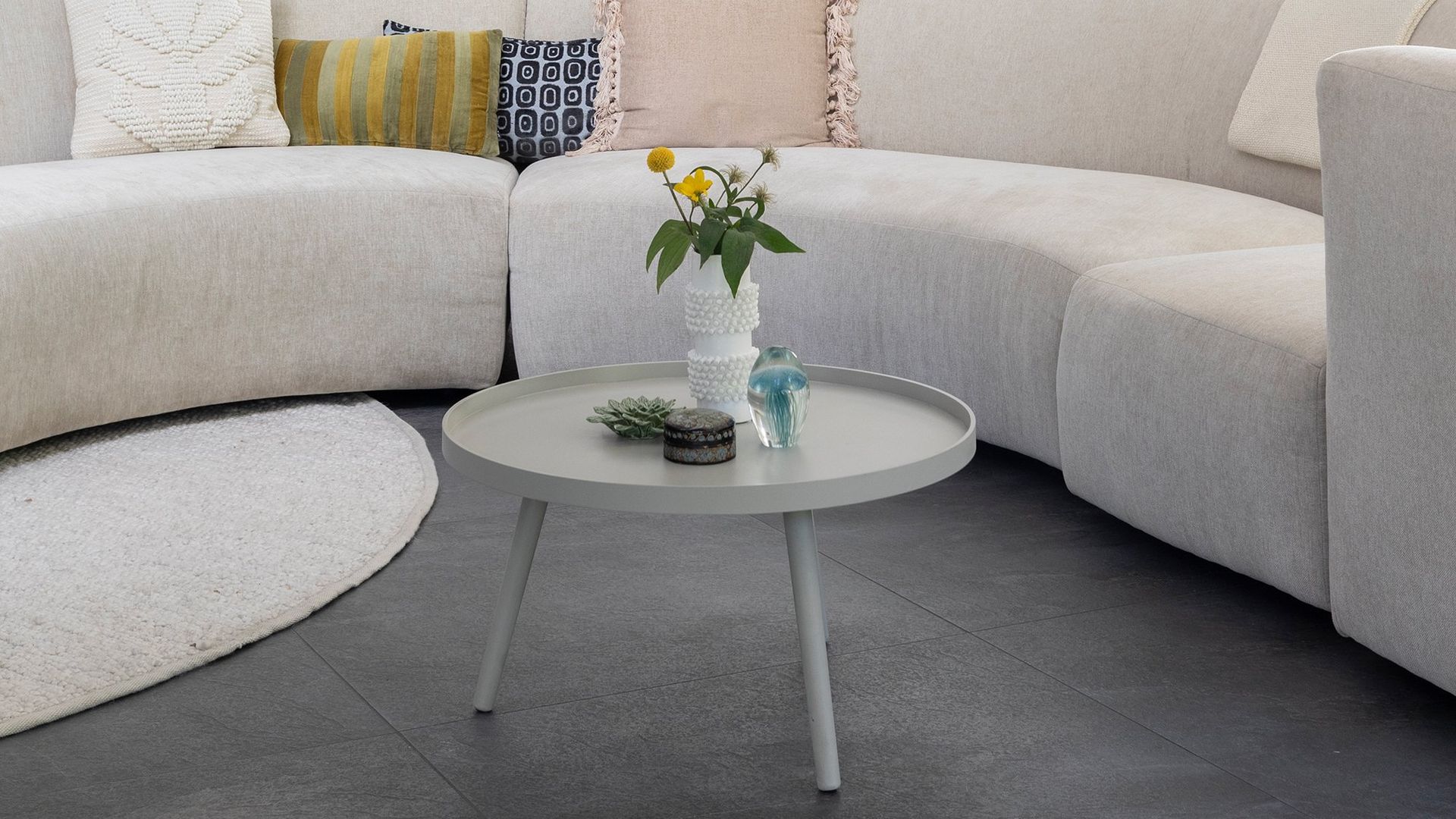 WOOOD   Mesa Beige Bijzettafel
